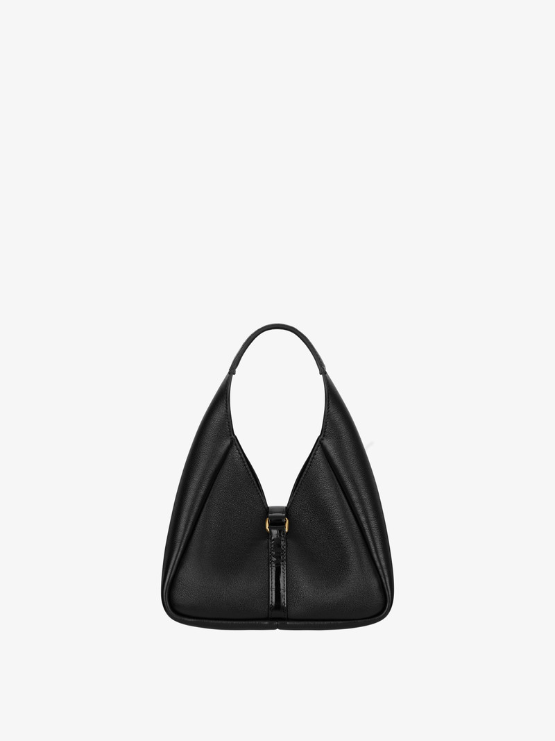 MINI G-HOBO BAG IN GRAINED LEATHER 4