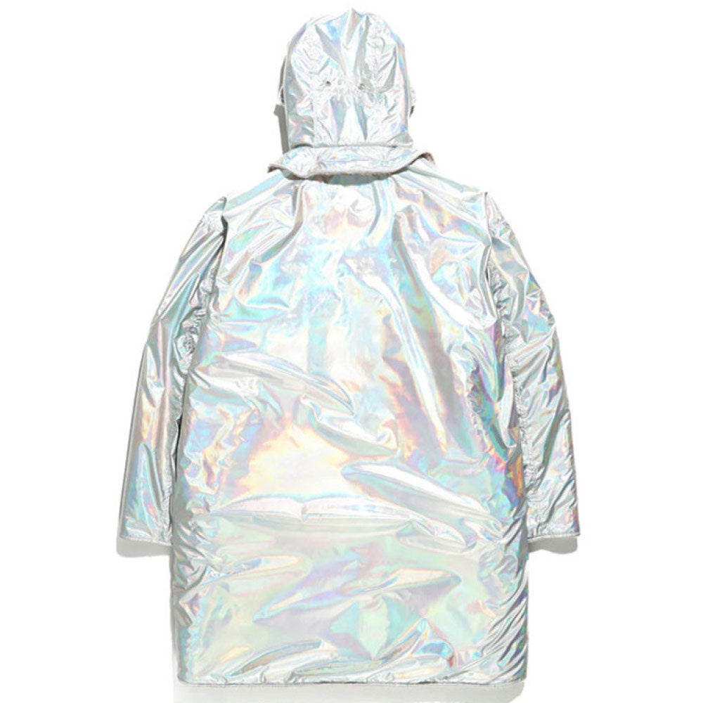 Liner Poly Refrective Taffeta Jacket 'Silver' - 2
