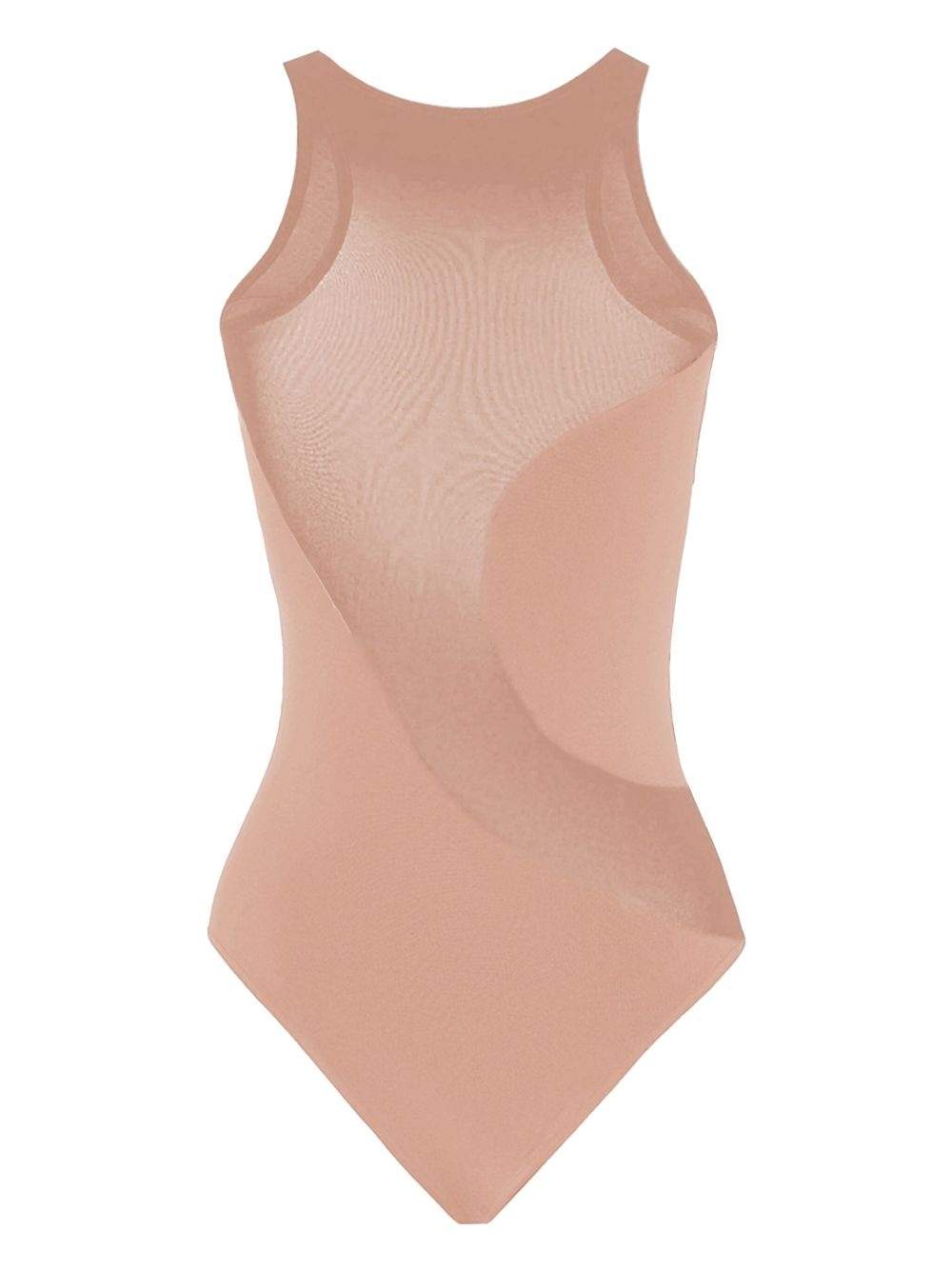 Satin Sheer bodysuit - 5