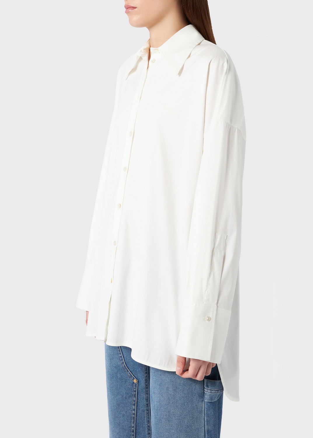 OVERSIZED SHIRT IN COTTON - 5