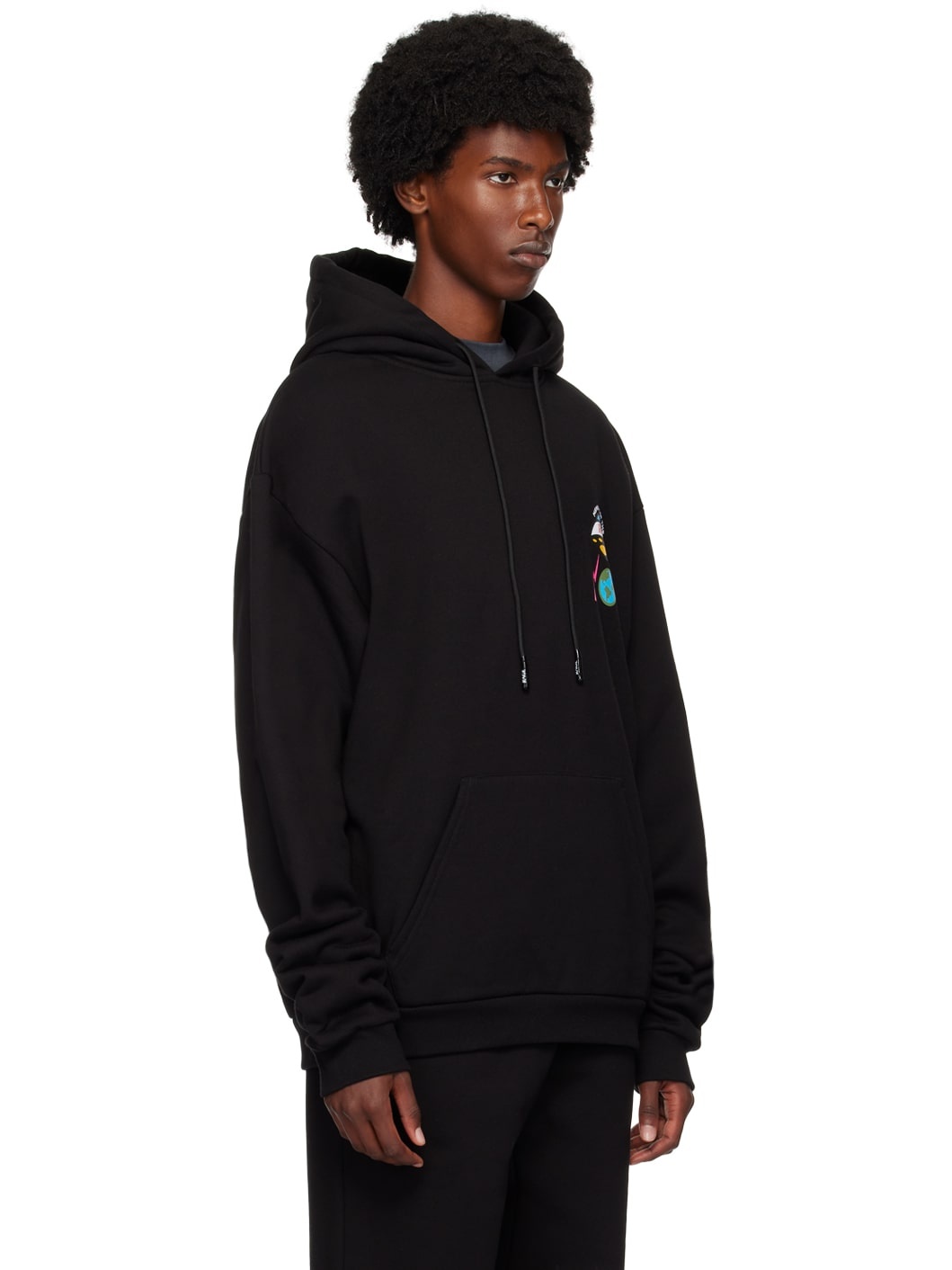 Black Hero Logo Hoodie - 2