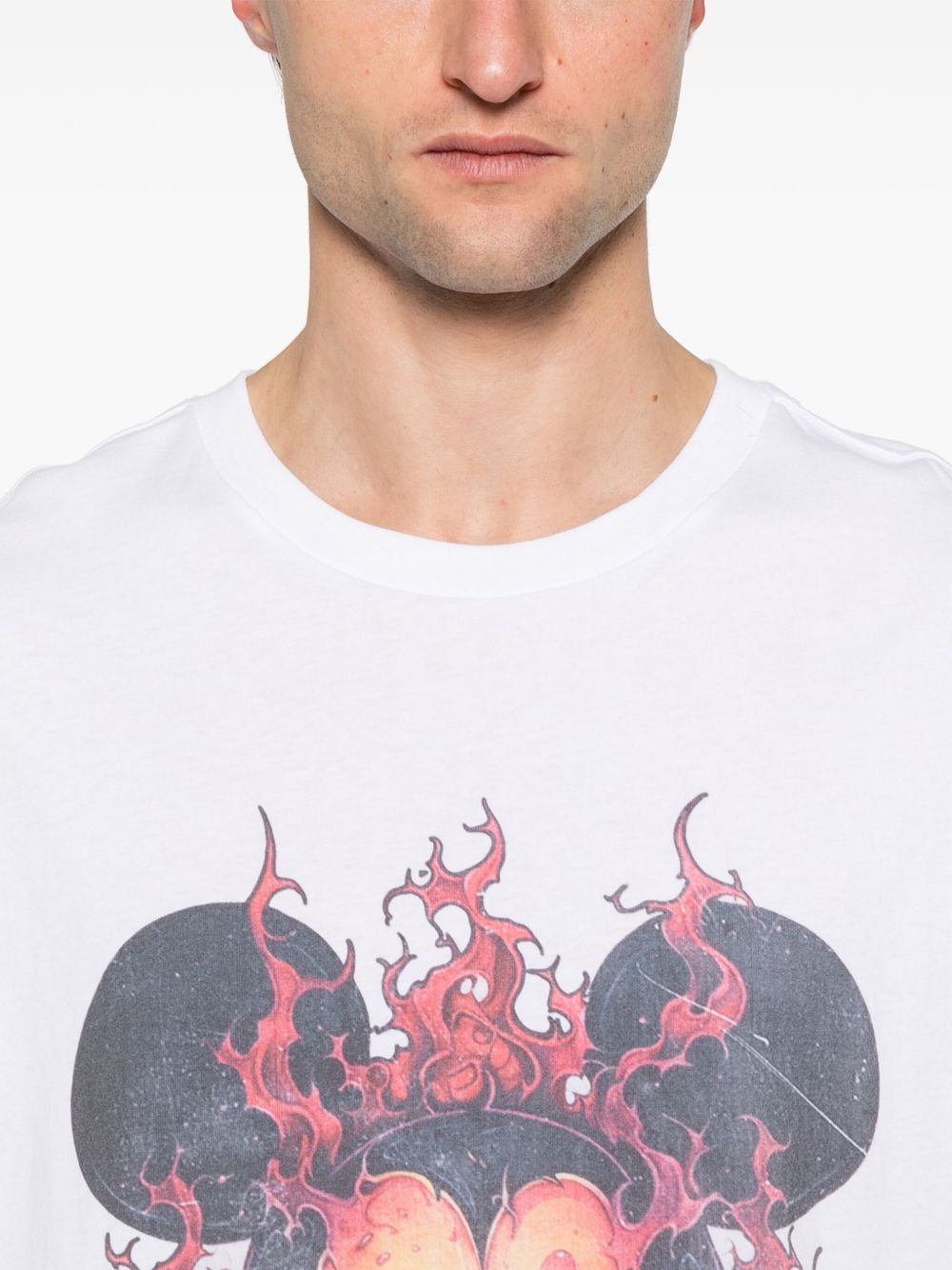 送料・関税無料◆Ksubi 'Fuego' オーバーサイズTシャツ Fuego Biggie Tru White Short Sleeve Tee | Ksubi ++