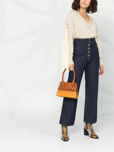 Chloé V-neck fine-knit jumper outlook