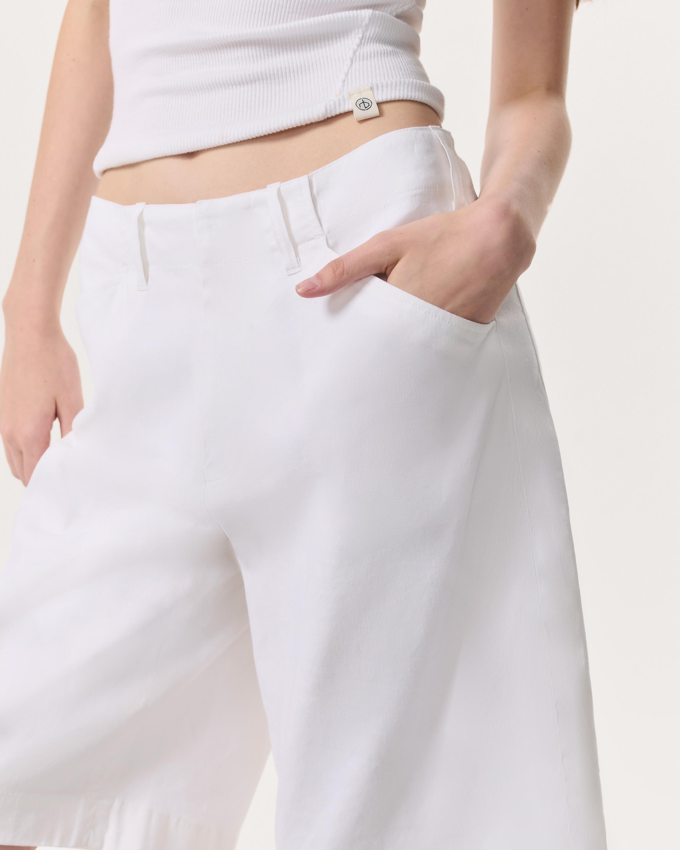 Banks Linen Shorts - 6
