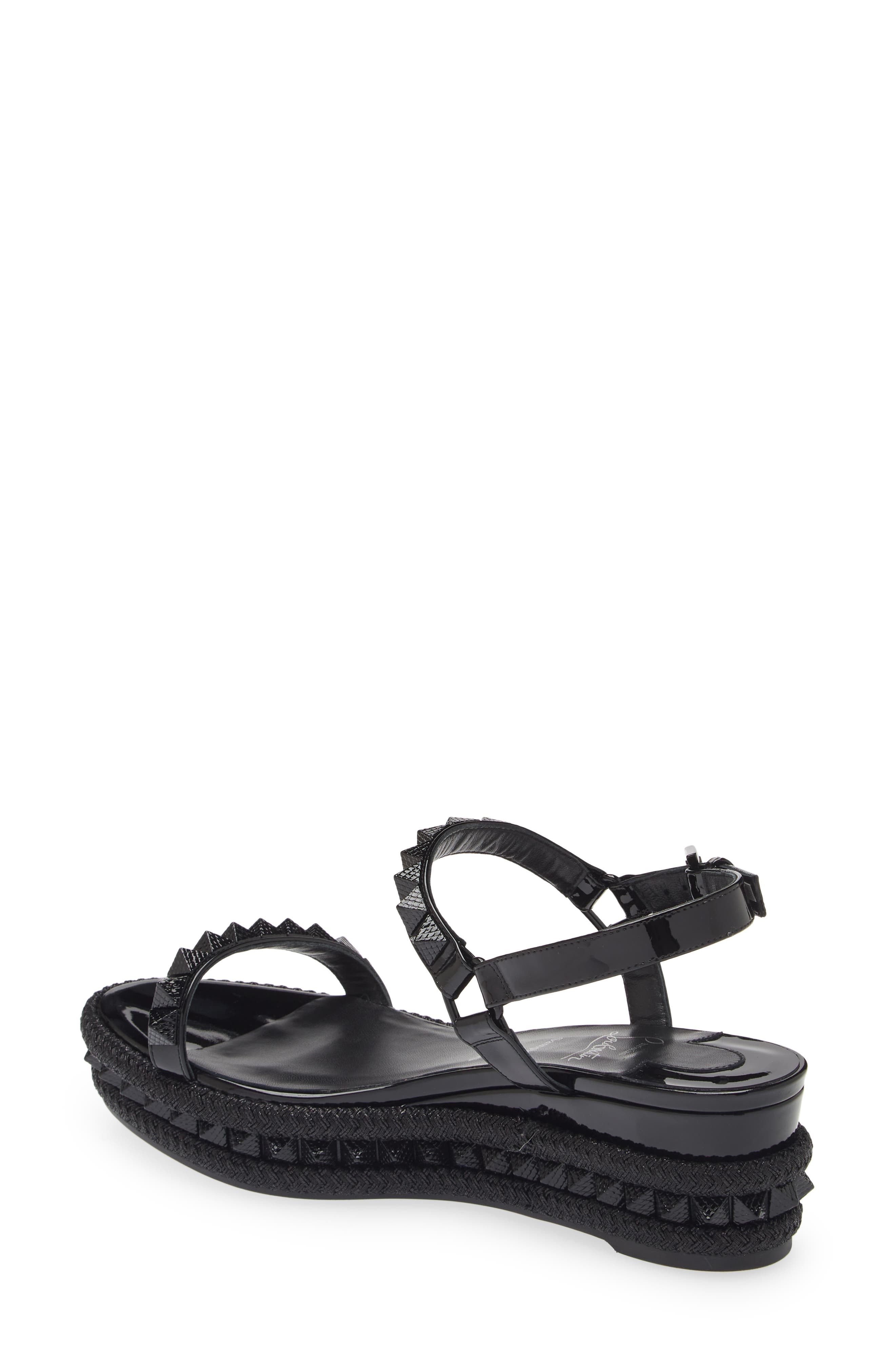 Pyraclou Glitter Espadrille Wedge Sandal - 2