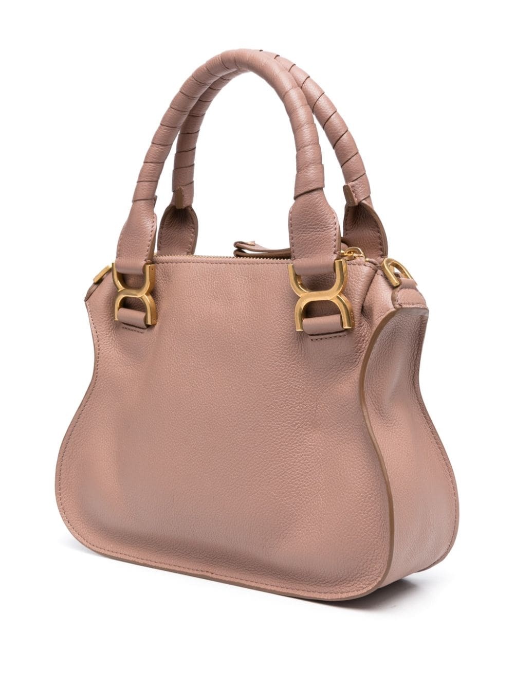 small Marcie logo-debossed tote bag - 3