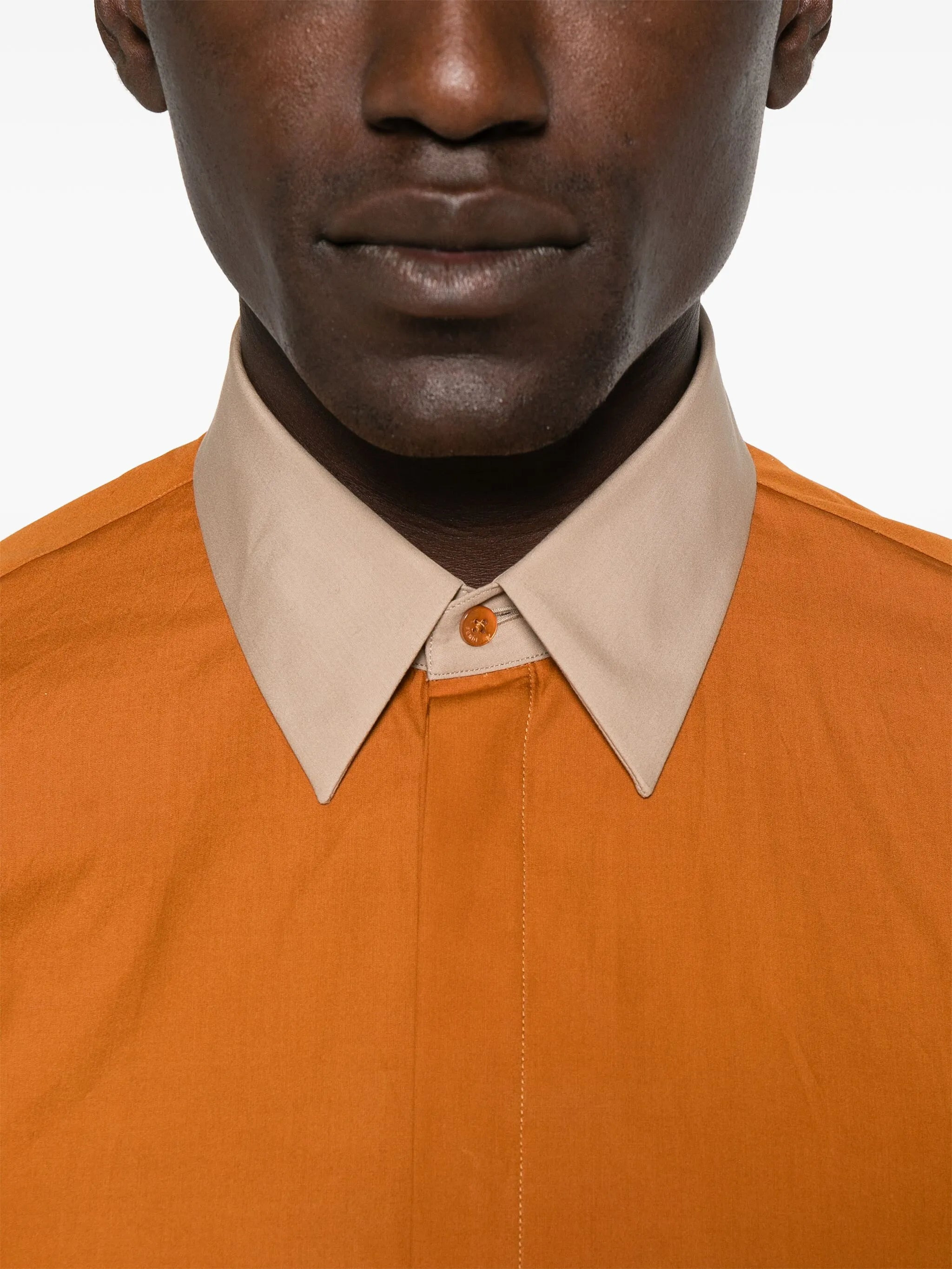 Fendi Contrasting-collar Shirt - 5