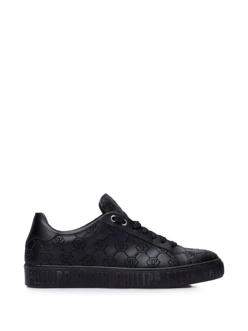 Carson monogram strass sneakers - 1