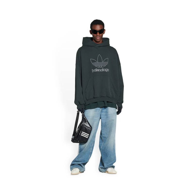 Men's Balenciaga / Adidas Beltpack  in Black 4