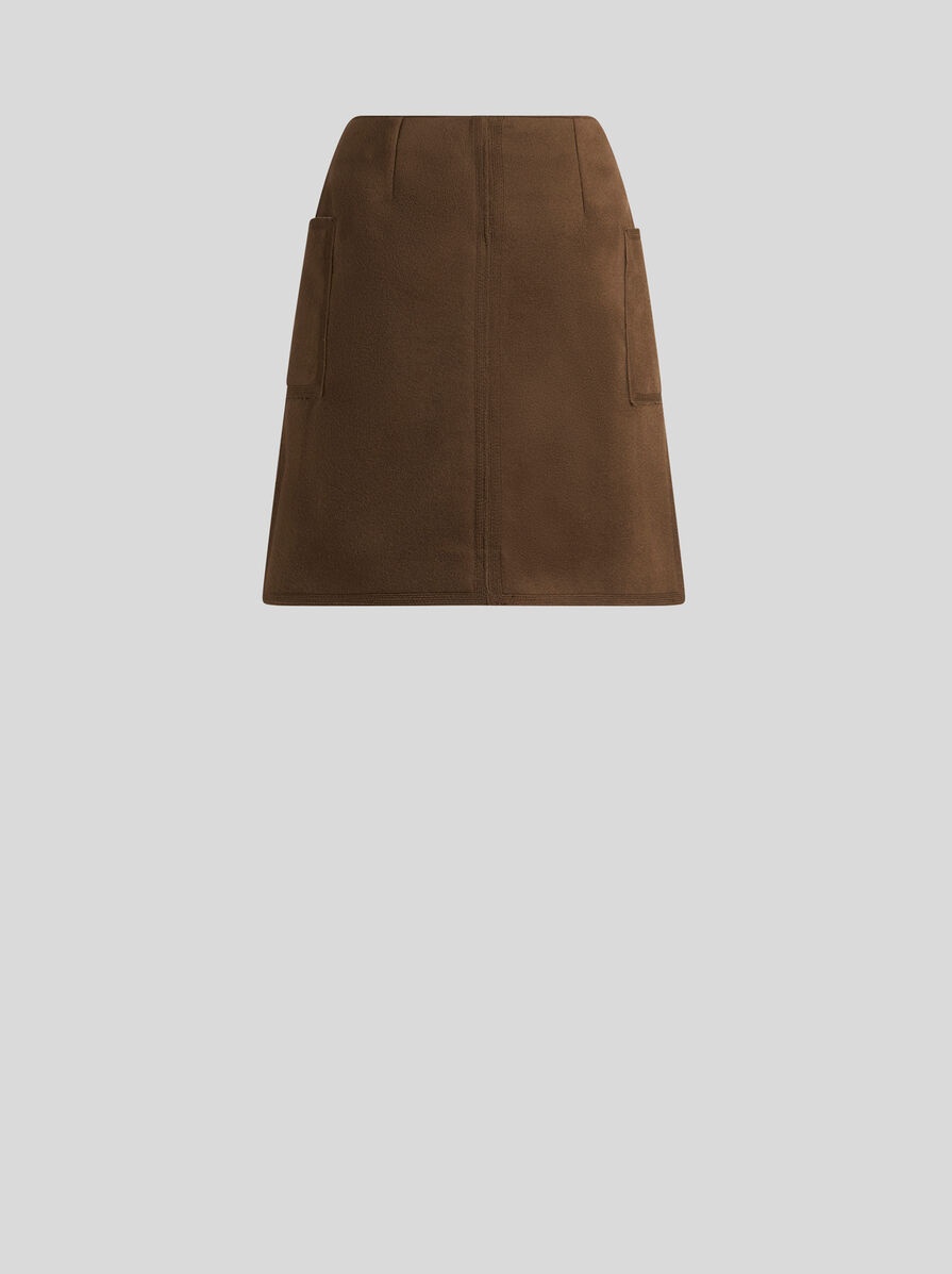 MINI SKIRT WITH METALLIC PRINT - 5