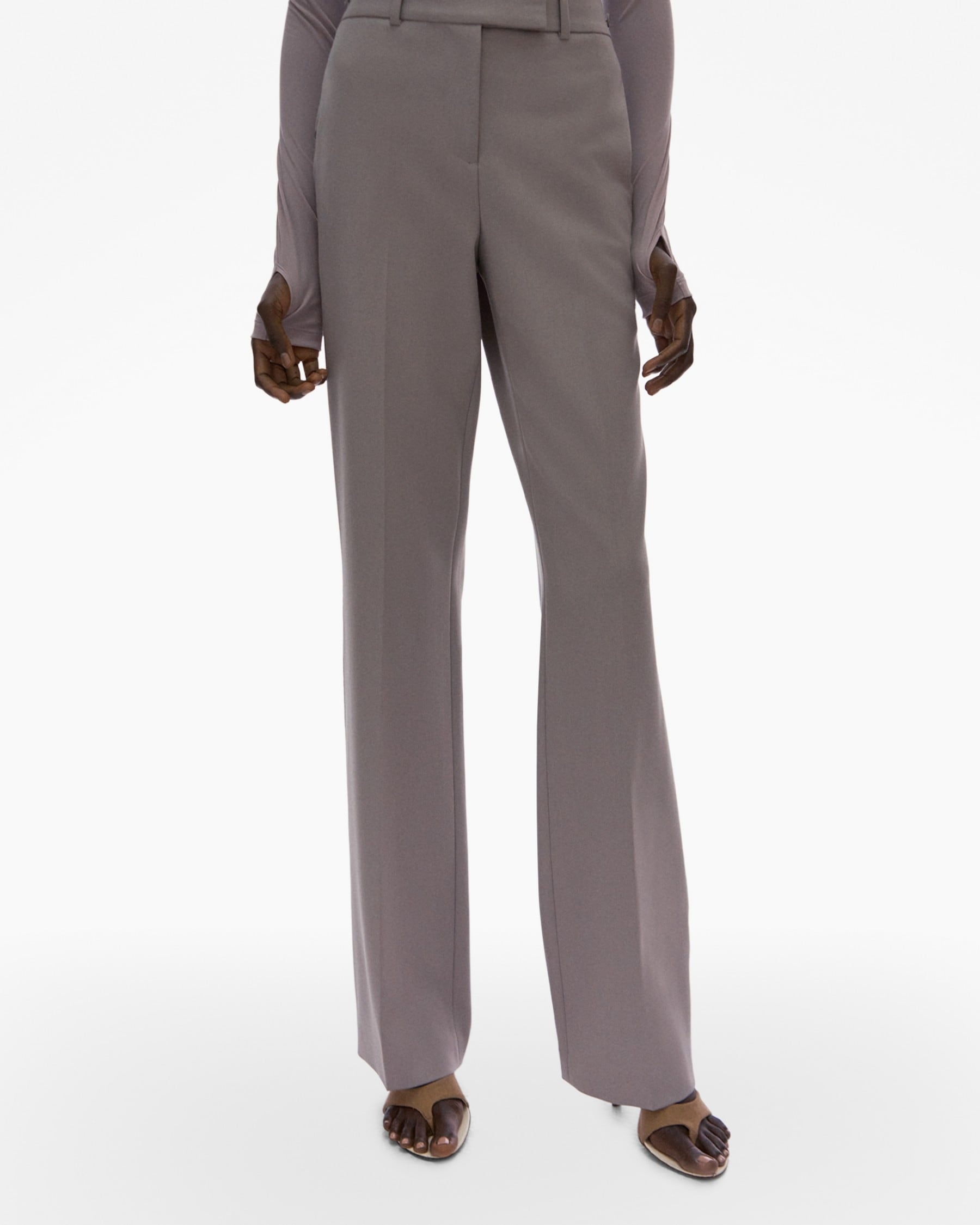 STRAIGHT SUIT PANT - 3