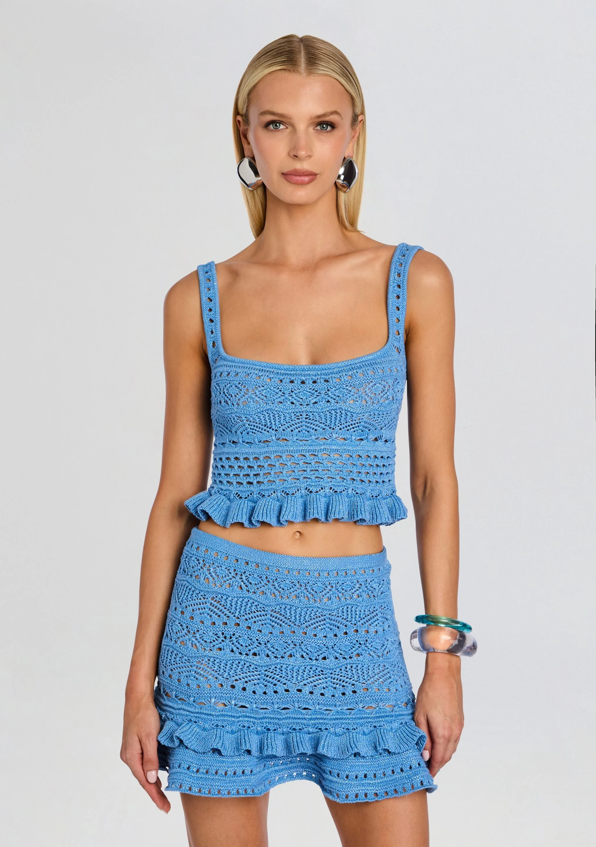 DAMIRA CROCHET TOP - 1