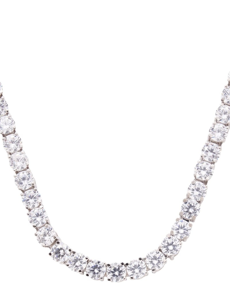 D2 crystal tennis collar necklace - 2