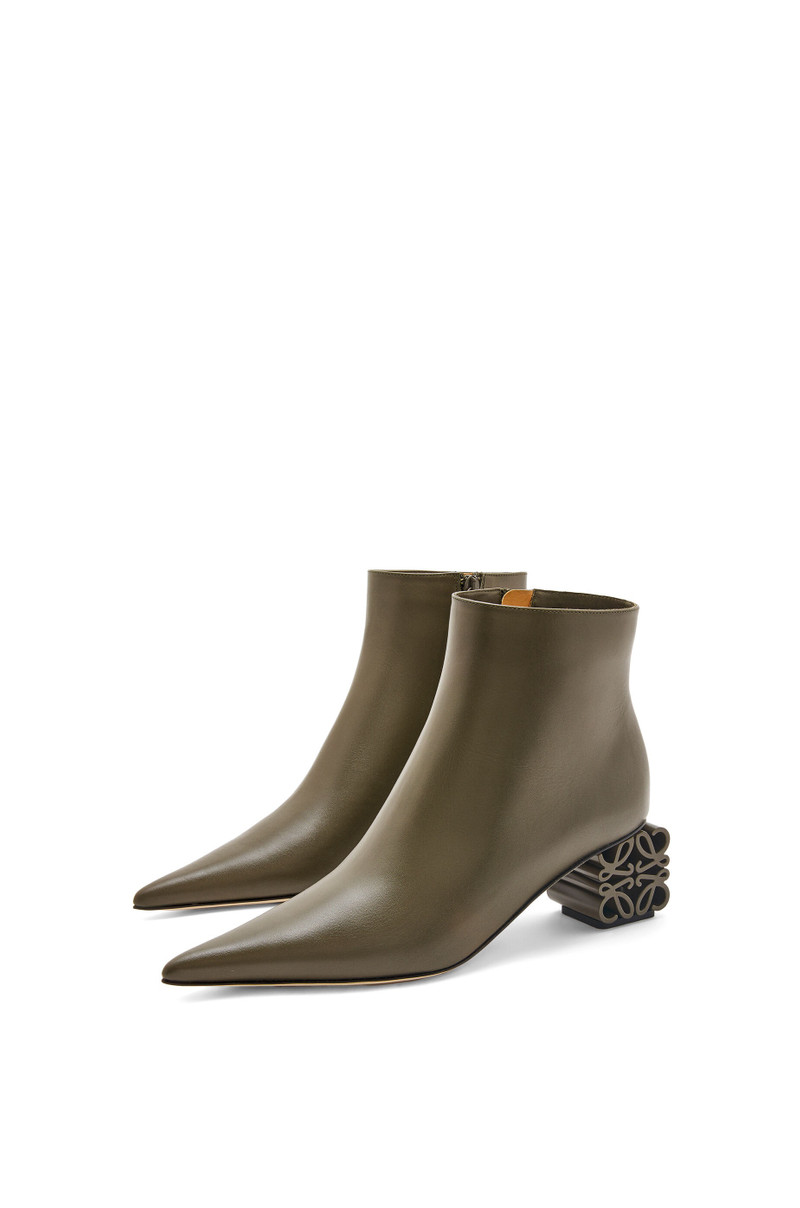 Loewe Anagram heel boot in calfskin outlook
