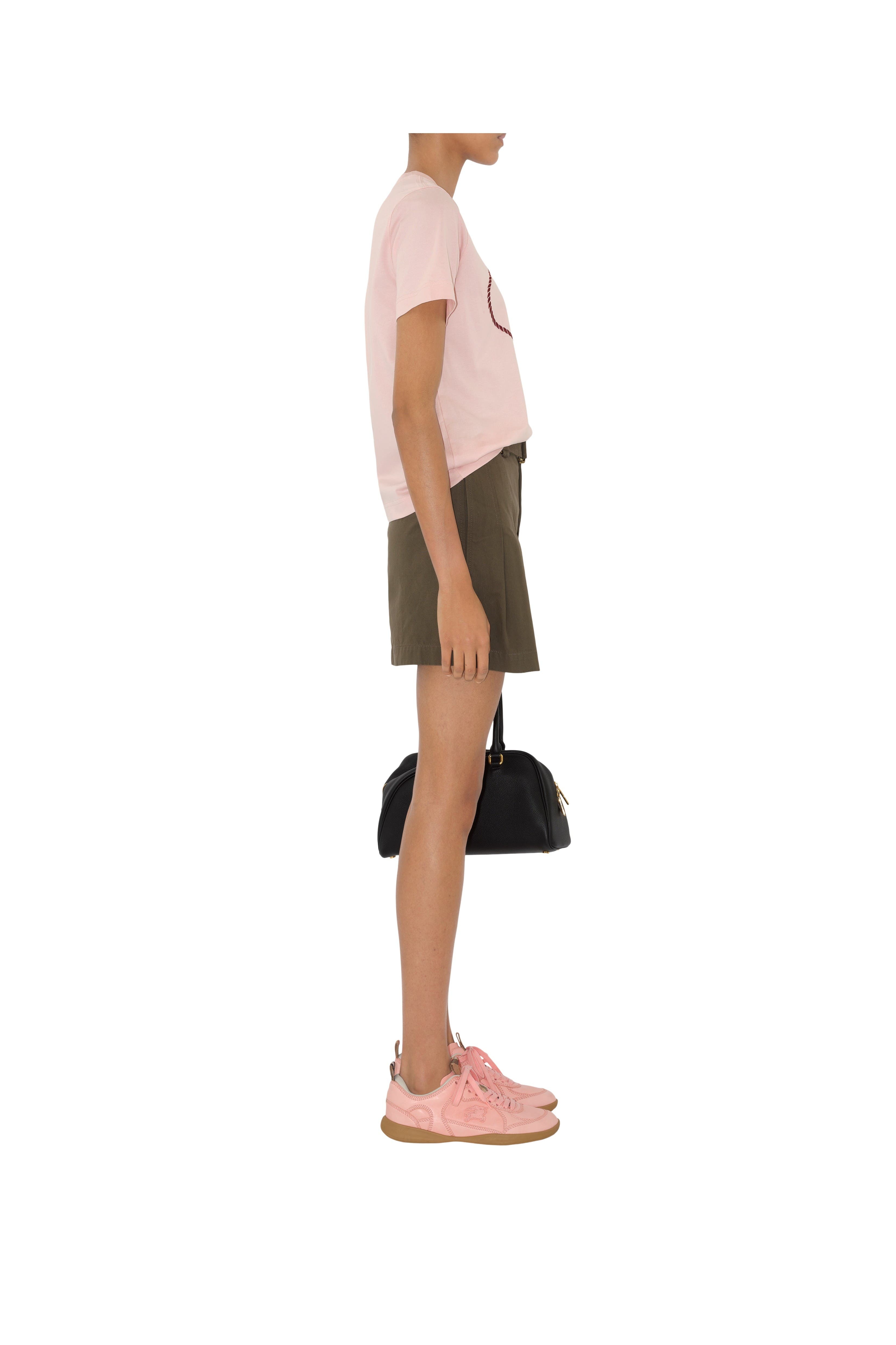 burberry Knight Stamp Cotton T-shirt in Bouquet at Nordstrom - 3