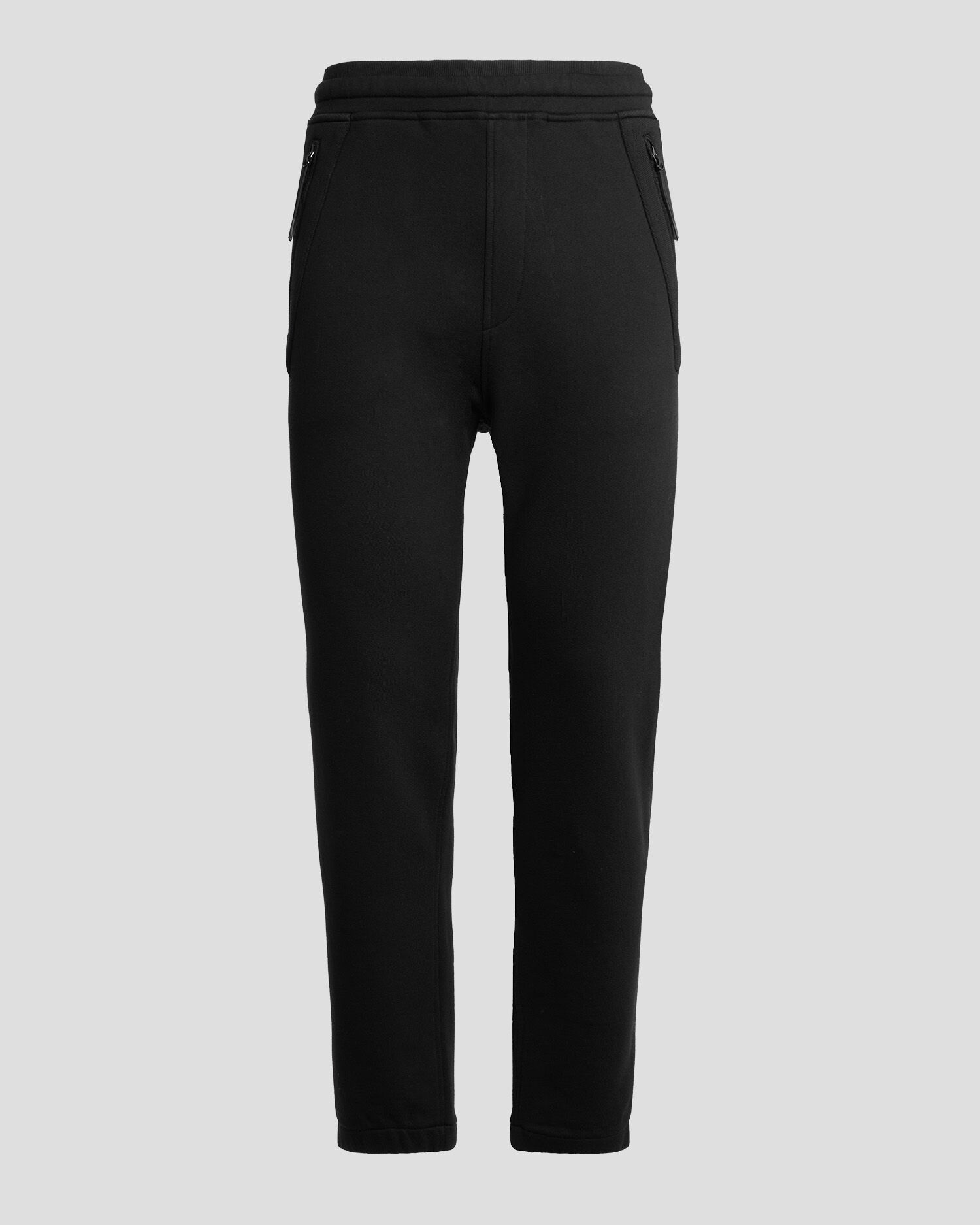 Diagonal Raised Fleece Utility Track Pants - 1