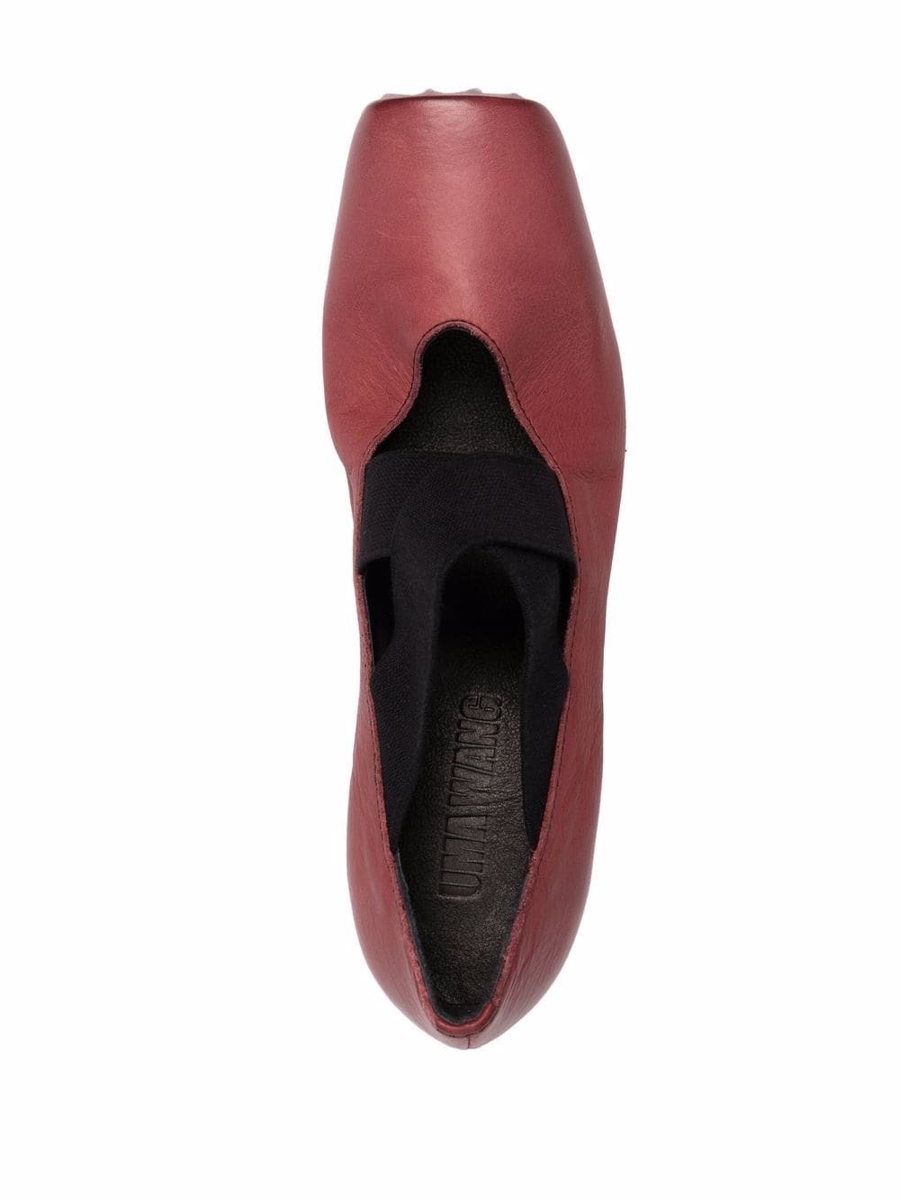 Ballerina square toe elasticated pumps - 4