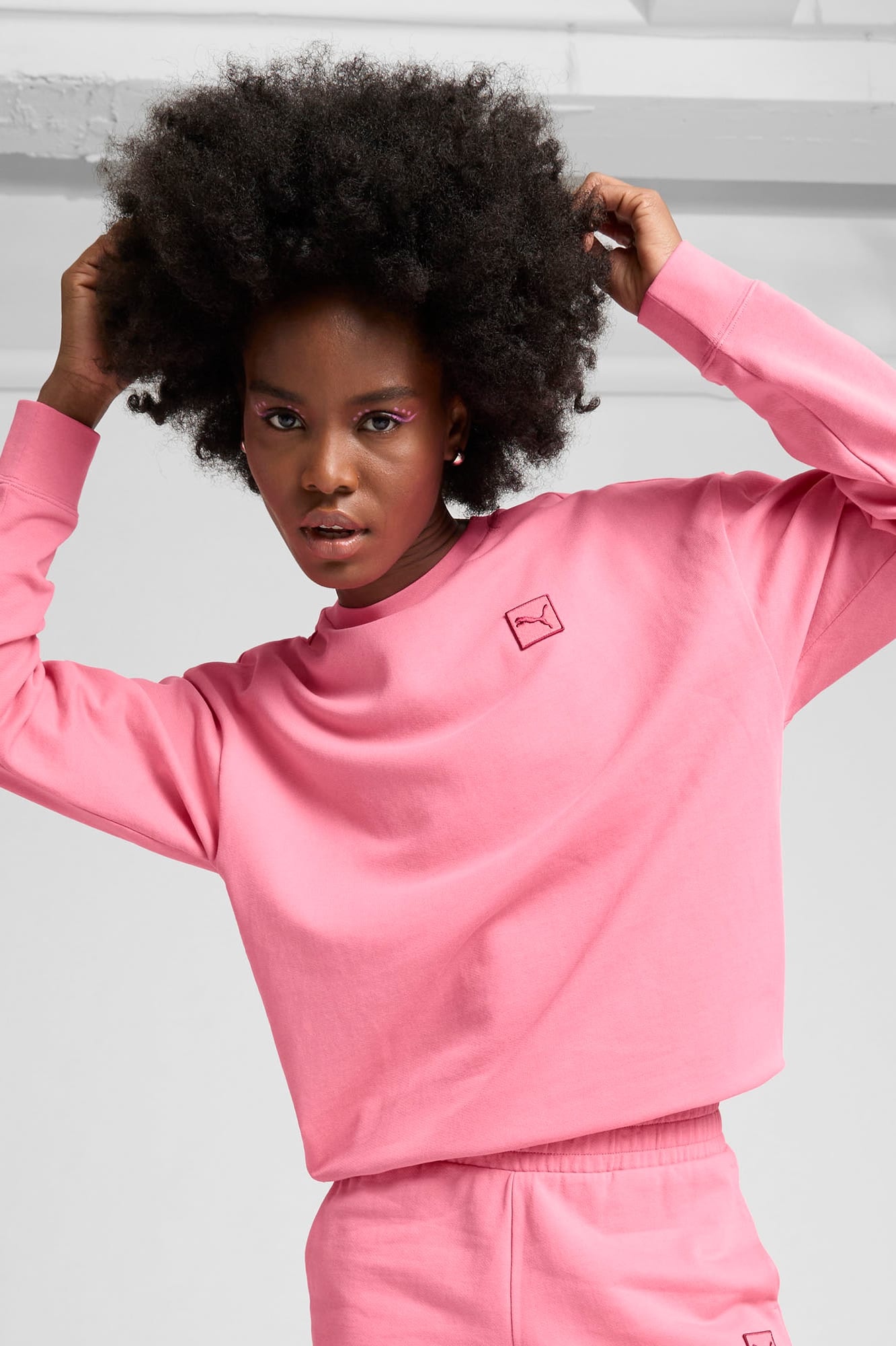 Essentials Elevated Women's Comfort Crew Sweatshirt - 3
