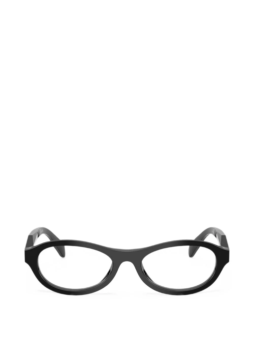 oval-frame glasses - 1