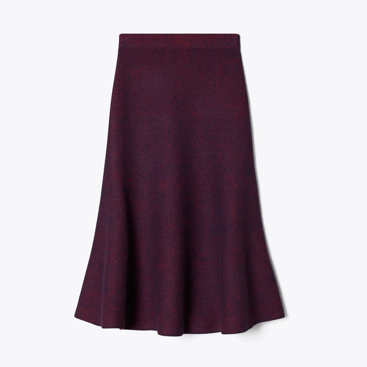 Flared Wool Skirt - 1