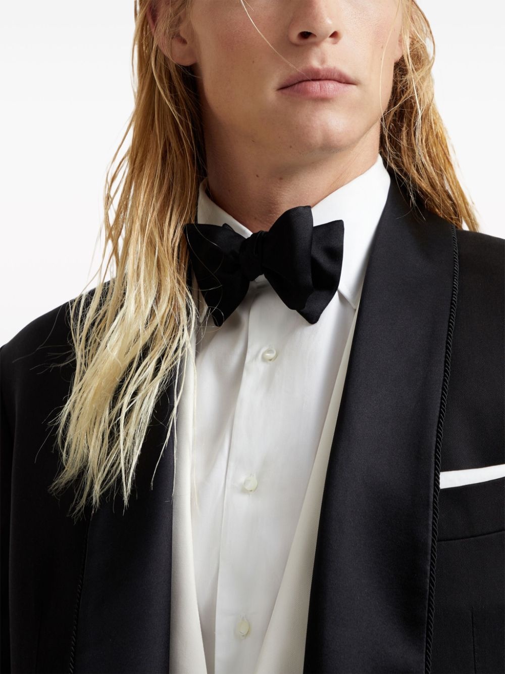 shawl-lapels dinner blazer - 5