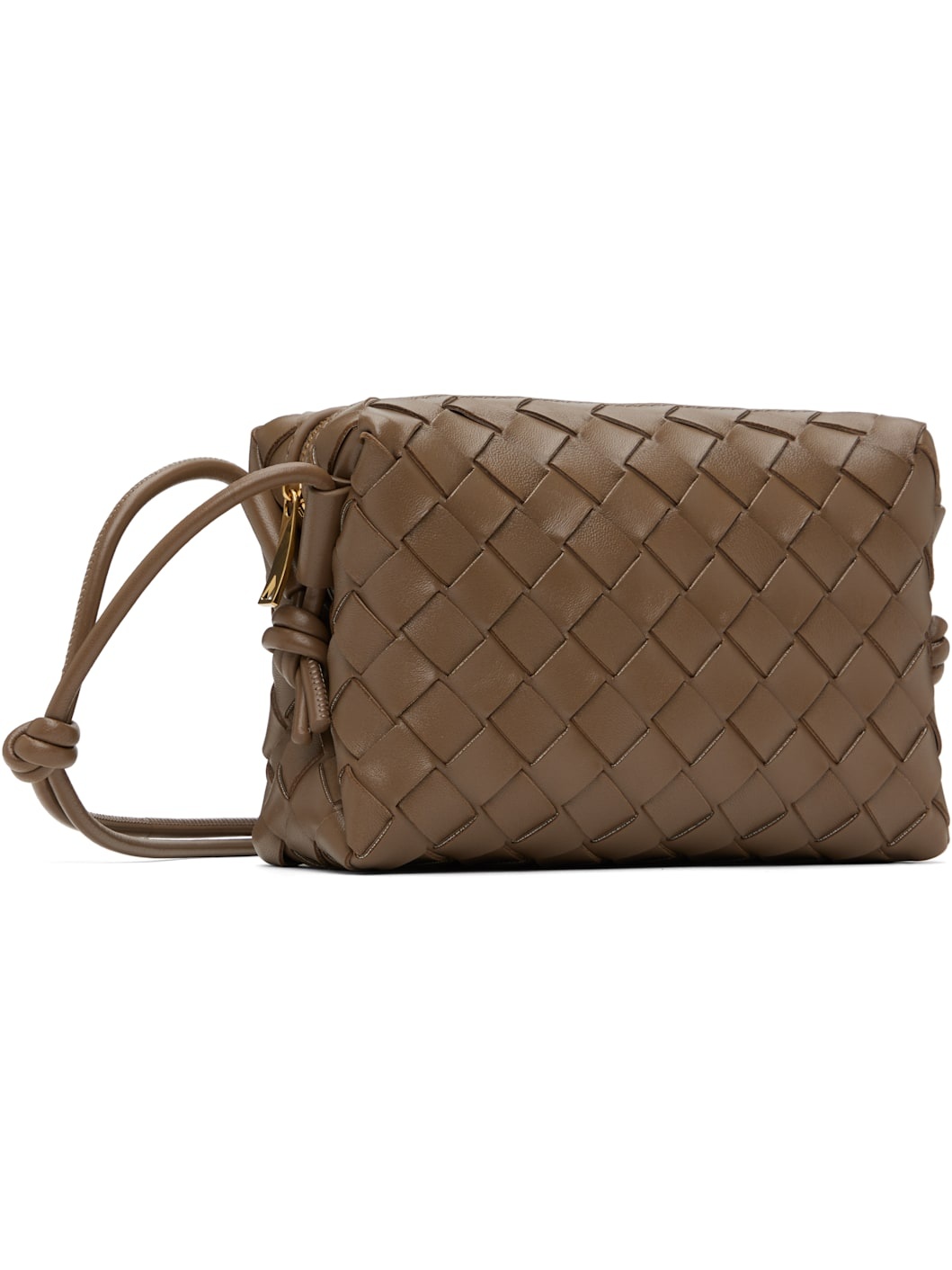 Taupe Mini Loop Camera Bag - 2