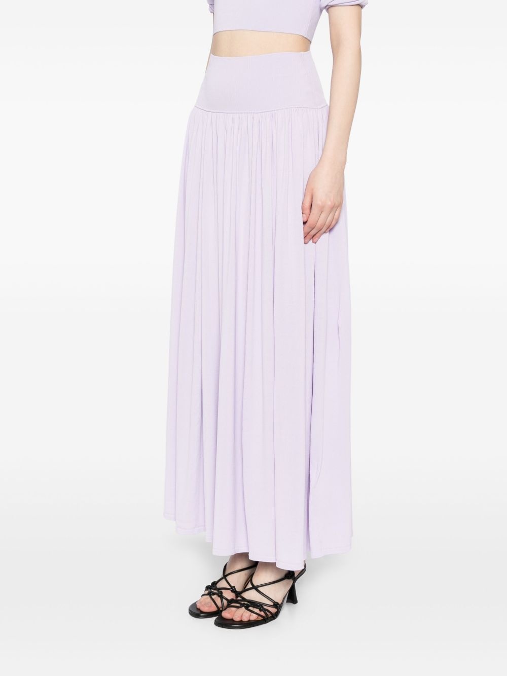 illuminate gathered skirt - 3