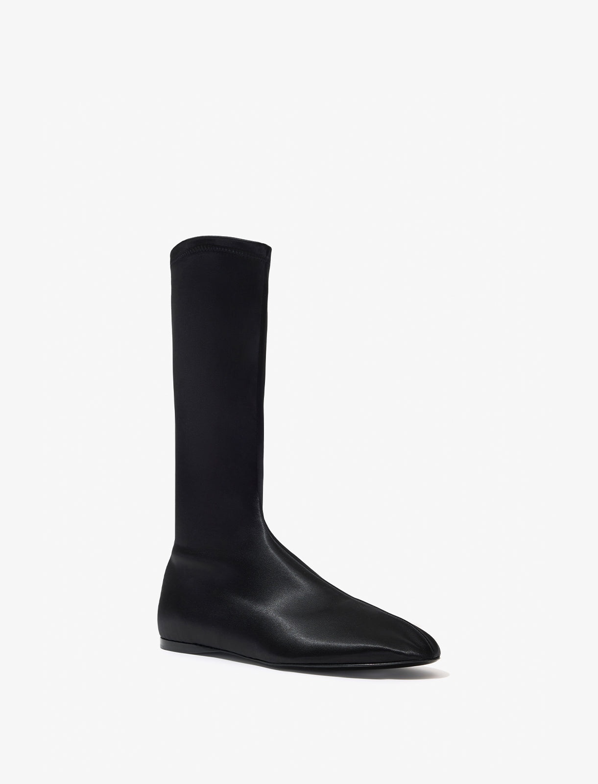 Tee Satin Sock Boots - 2