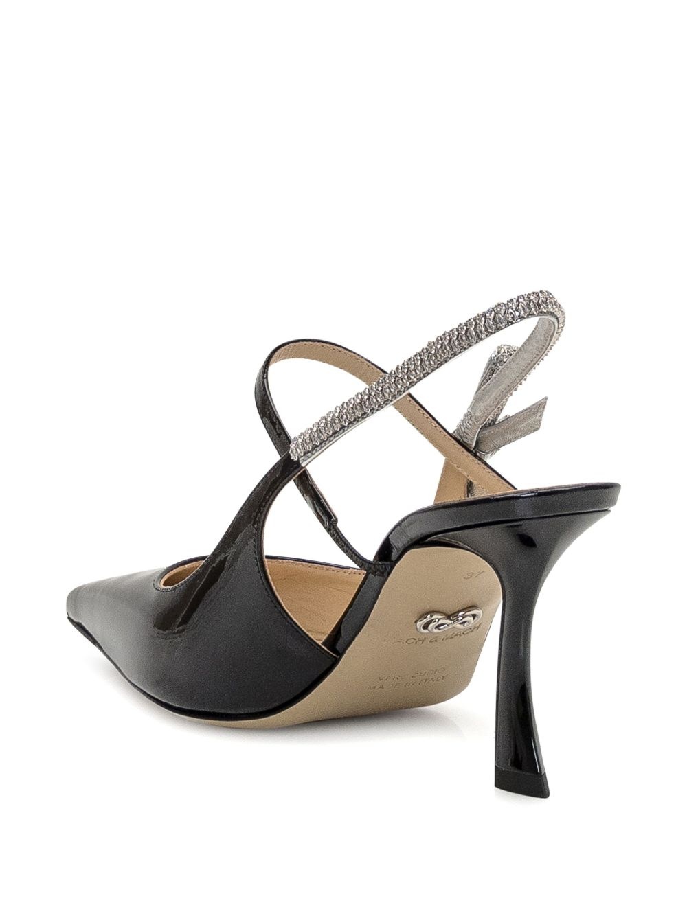 crystal embellishment pumps - 3