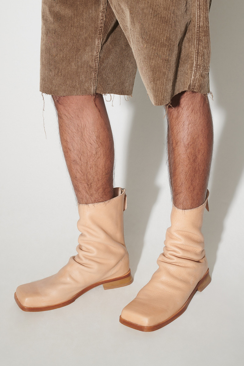 Blunt Boot Natural Tan Leather 6