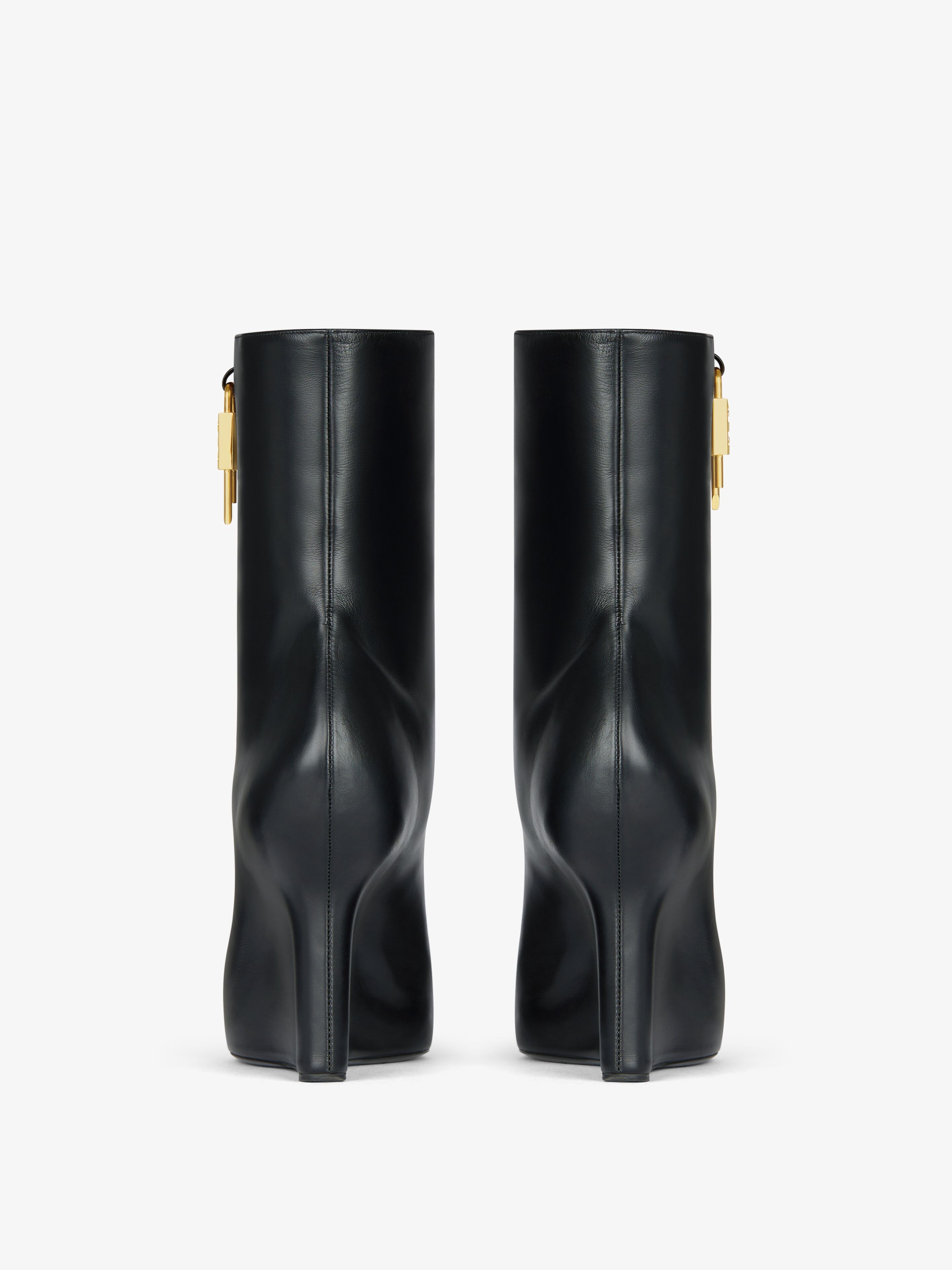 G-LOCK ANKLE BOOTS IN LEATHER - 5
