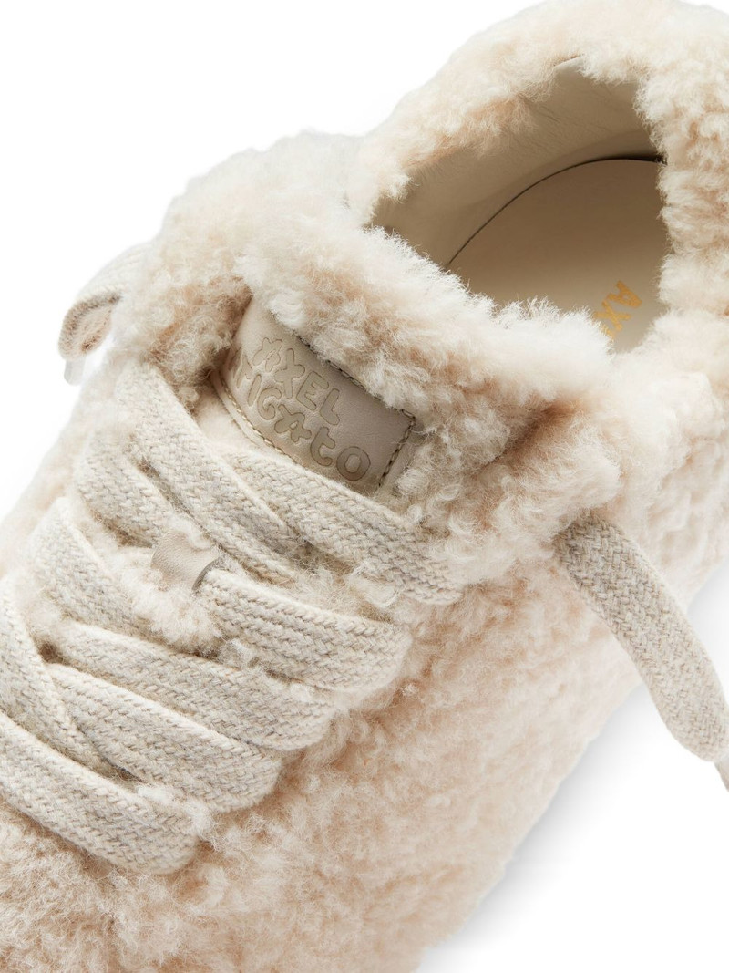Tact shearling-effect sneakers 6