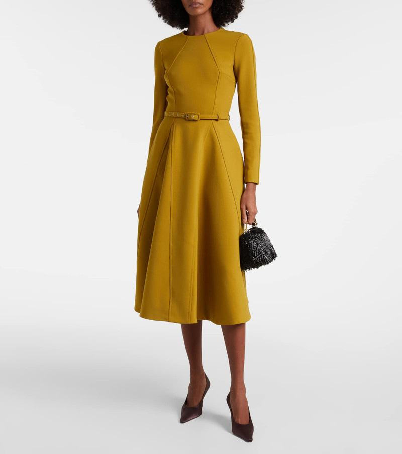 EMILIA WICKSTEAD Ucellina belted midi dress outlook