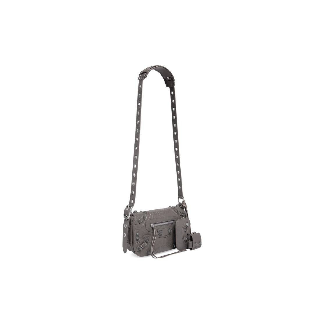 Men's Le Cagole Men Xs Flap Bag  in Dark Grey - 2