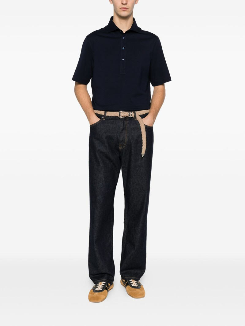 Brunello Cucinelli button-up polo shirt outlook