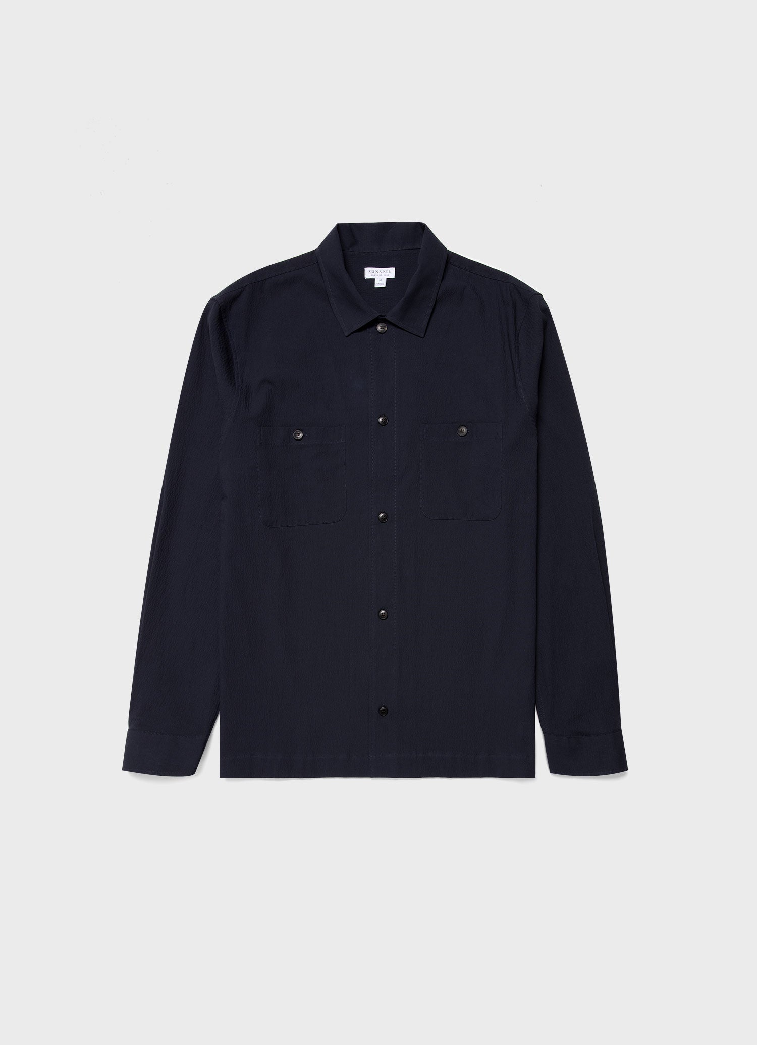 Seersucker Overshirt - 1