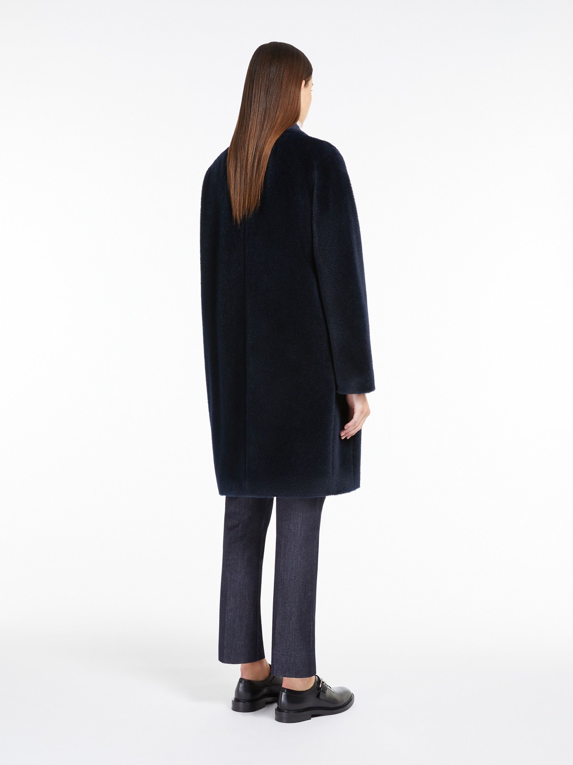 ROSETO Midi alpaca and wool coat - 4