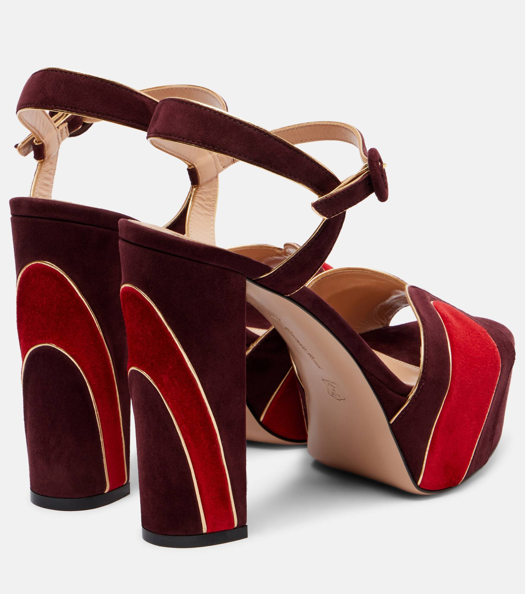 105 Suede platform sandals - 2