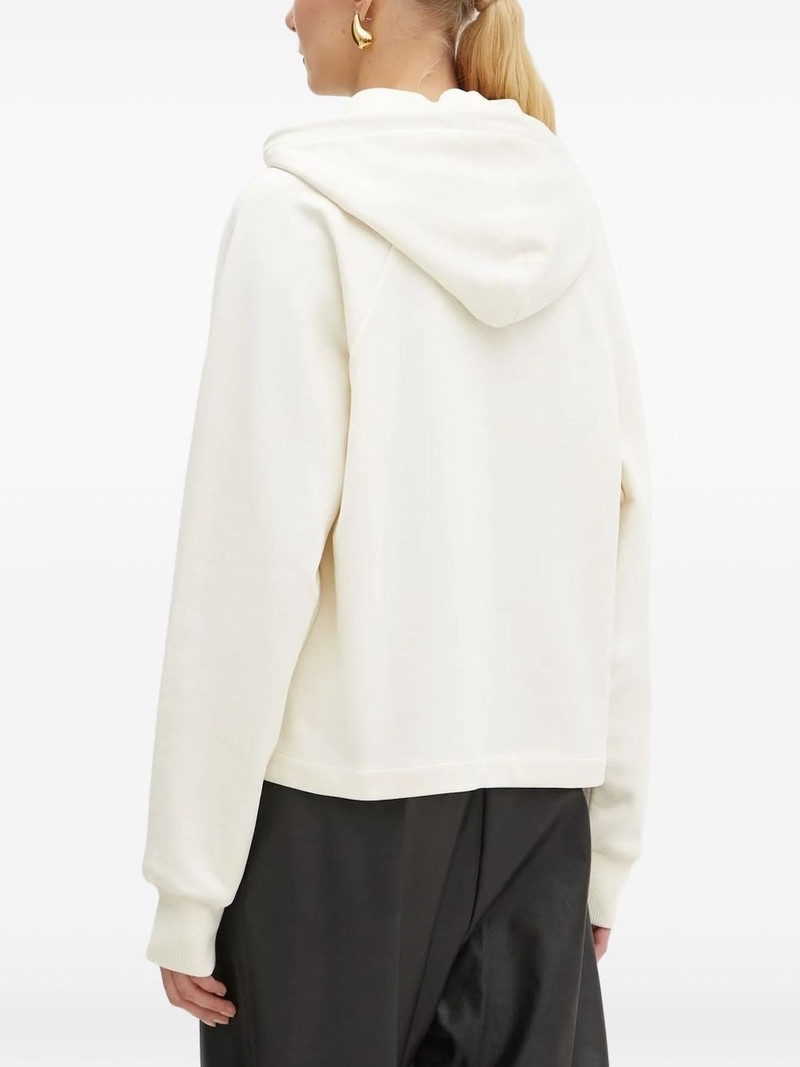 BOSS logo-embroidered hoodie outlook