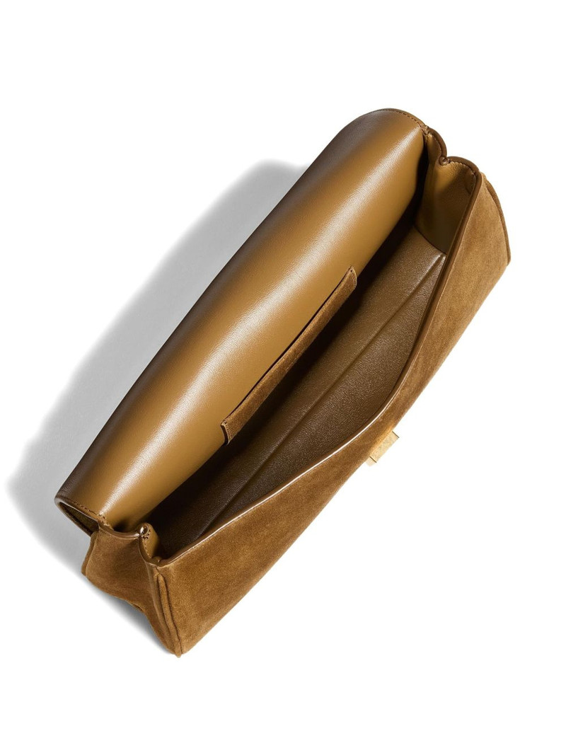 flap leather clutch bag 4