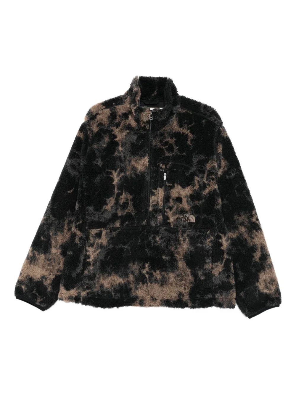tie-dye fleece sweatshirt - 1