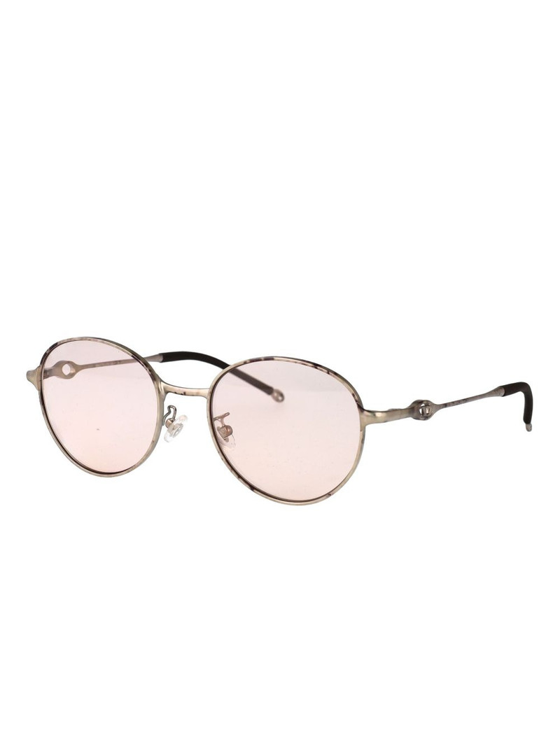 Diesel oval-frame sunglasses outlook