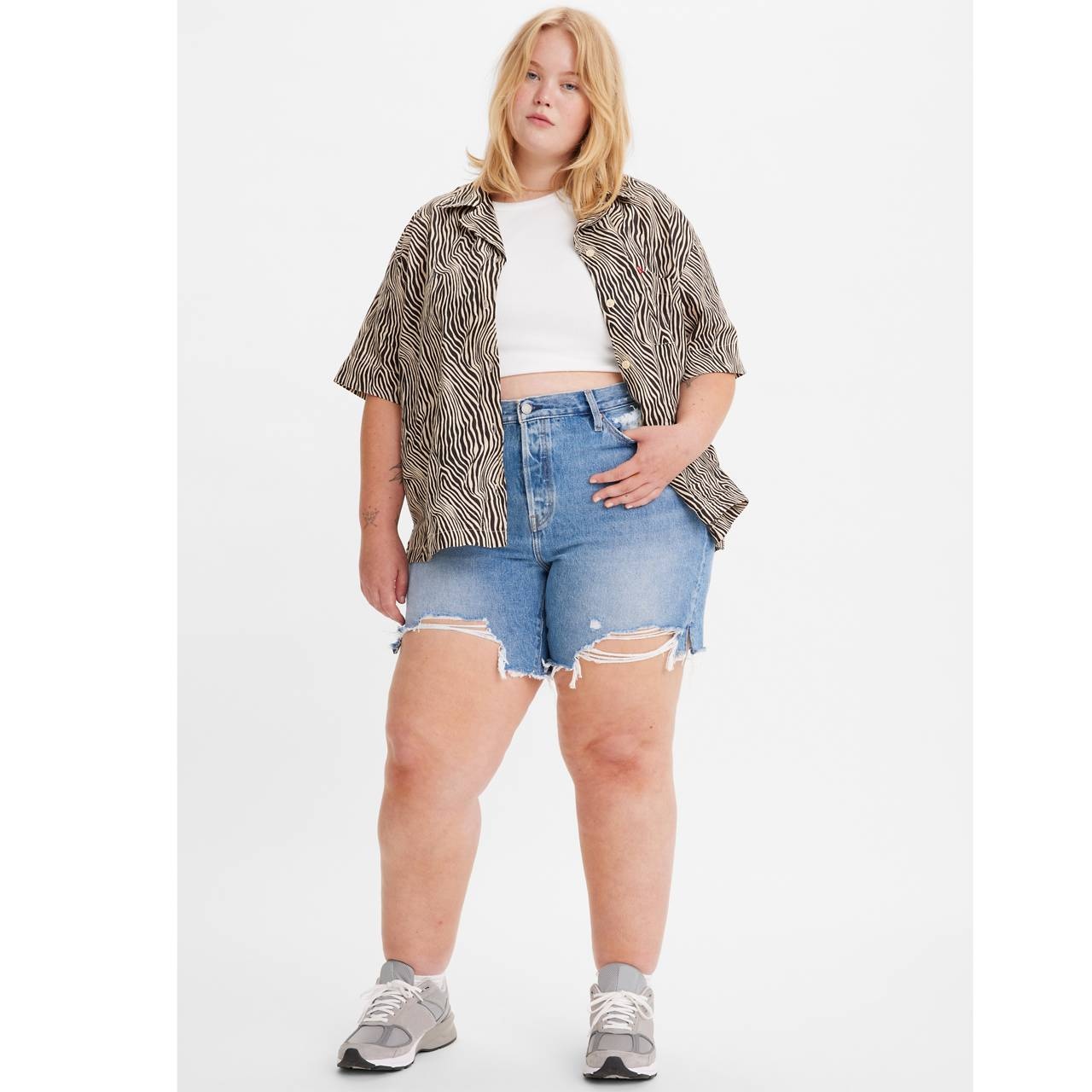 501® 90S WOMEN'S SHORTS (PLUS SIZE) - 3