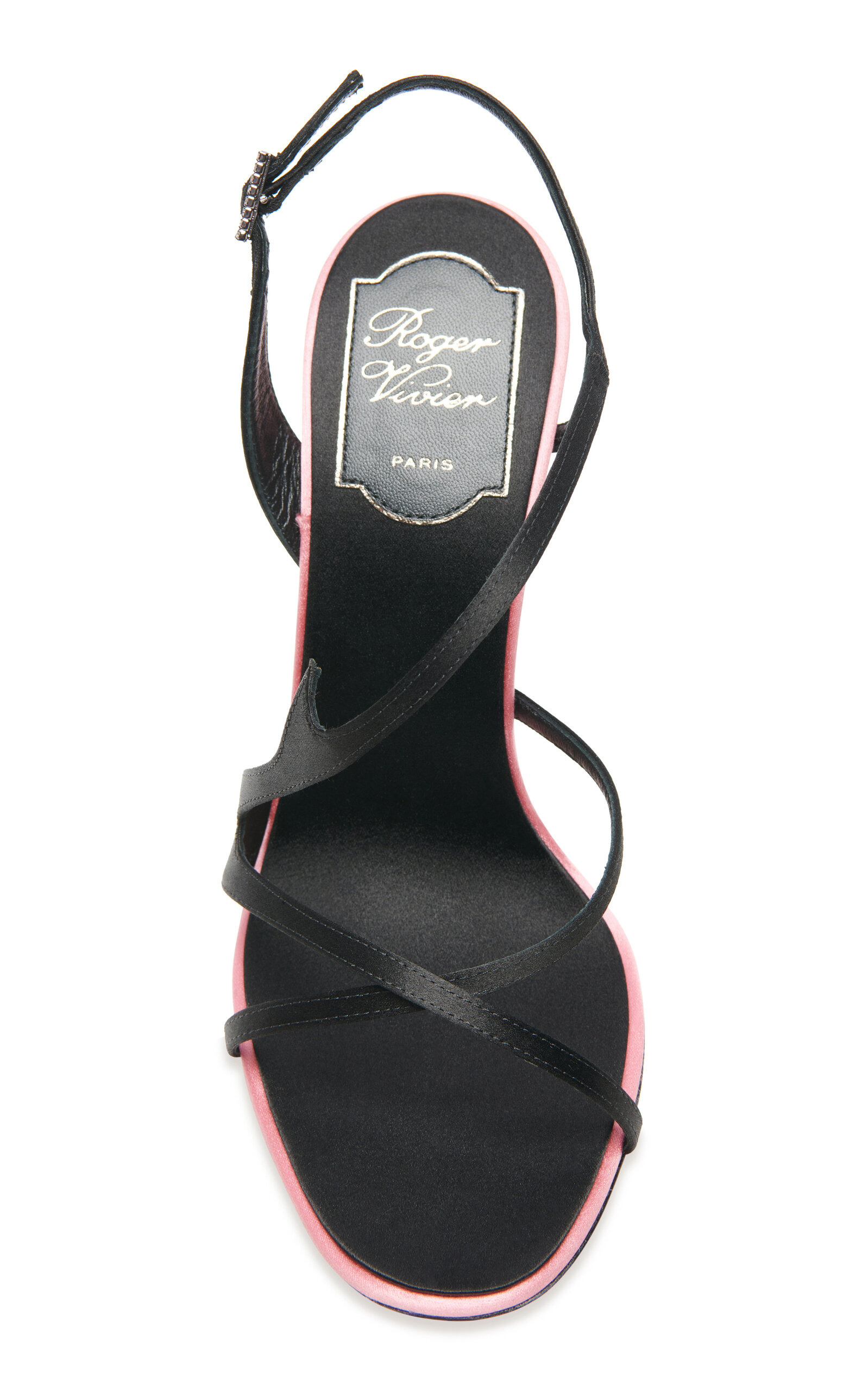 Epine Satin Sandals black - 2