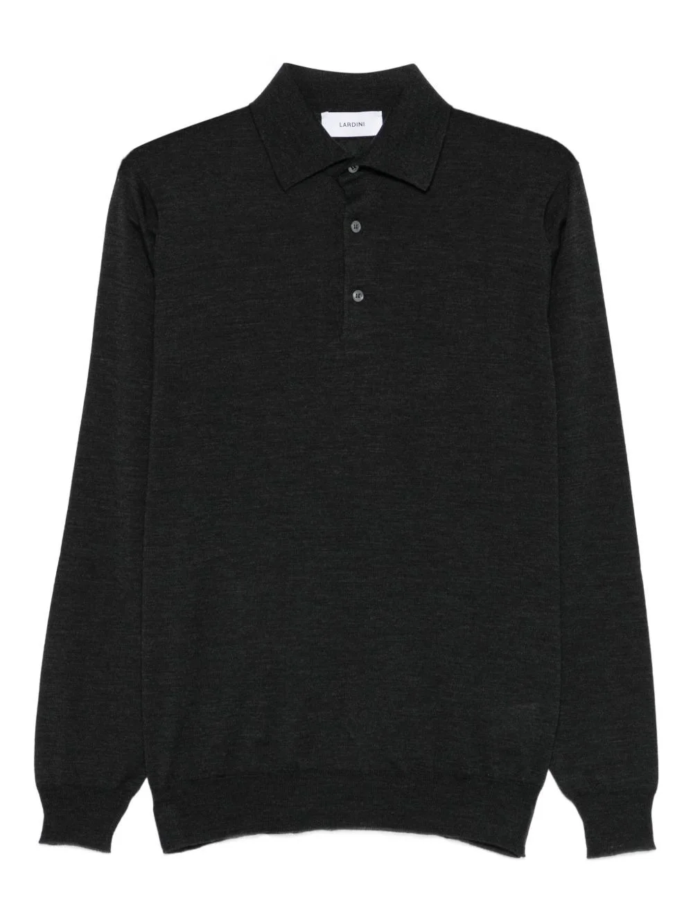 long-sleeve polo shirt - 1