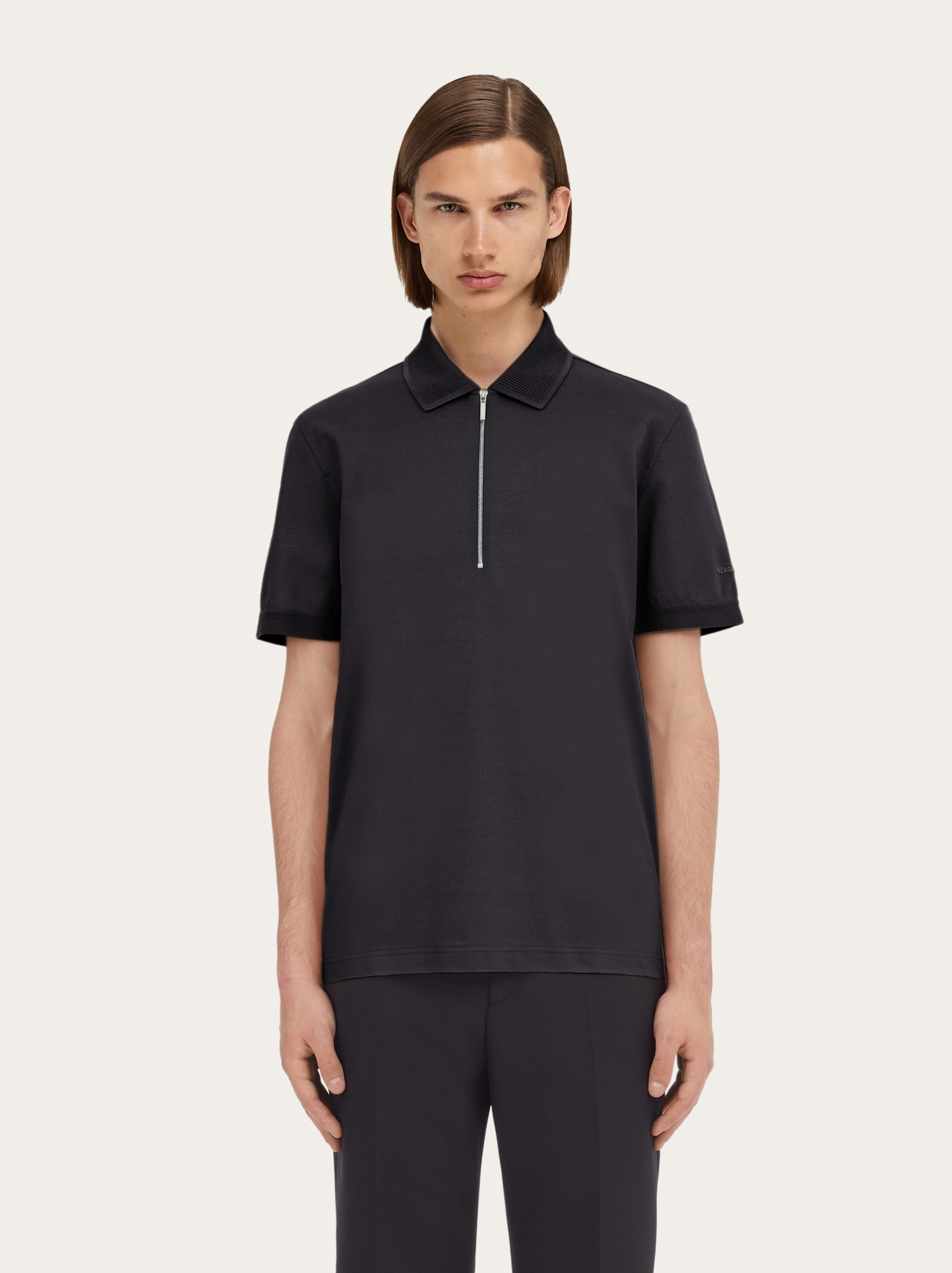 Polo with zip collar - 2