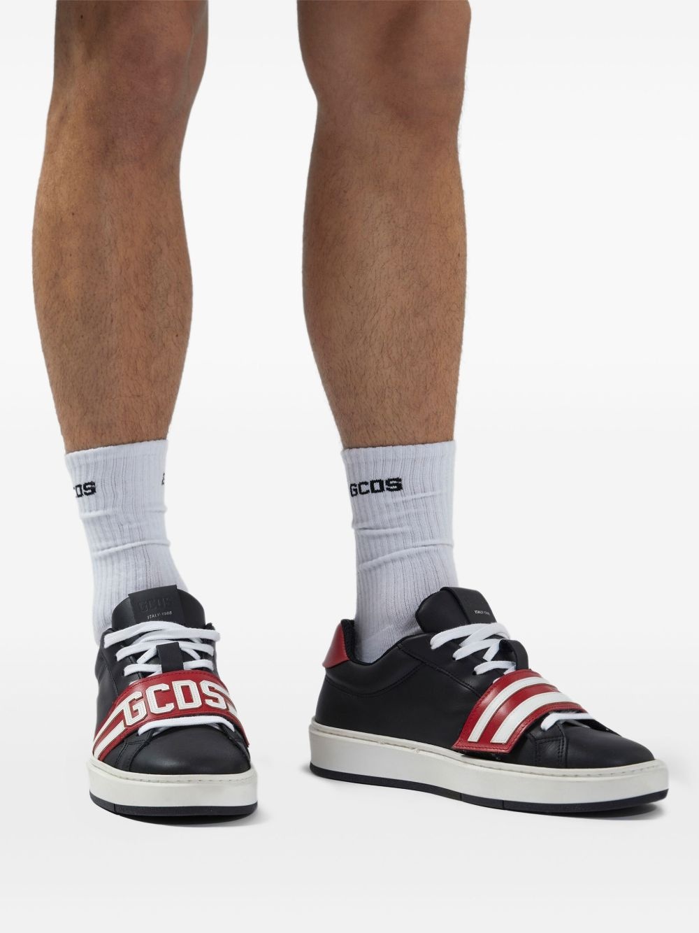 leather sneakers - 5
