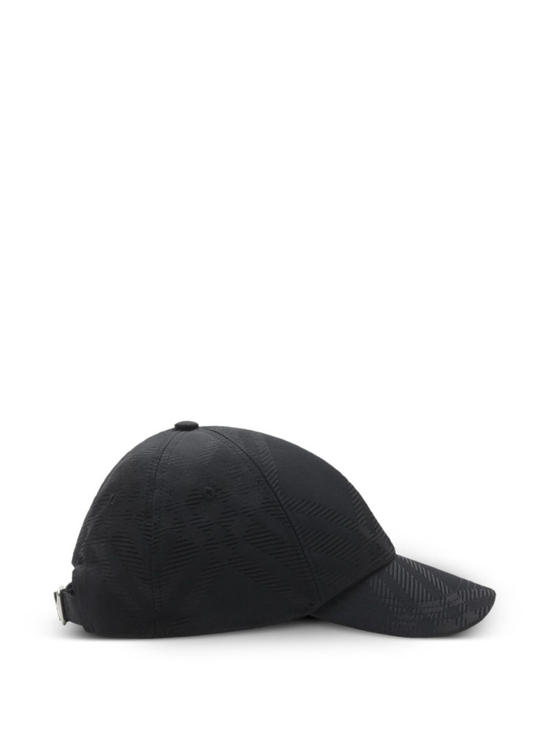 Burberry check baseball cap outlook