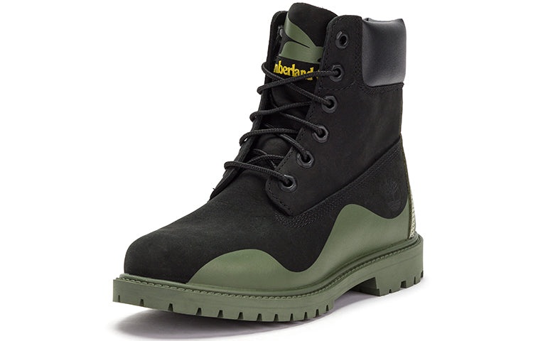 (WMNS) Timberland Heritage LNY 6 Inch Boots 'Black' A5NB9W - 3
