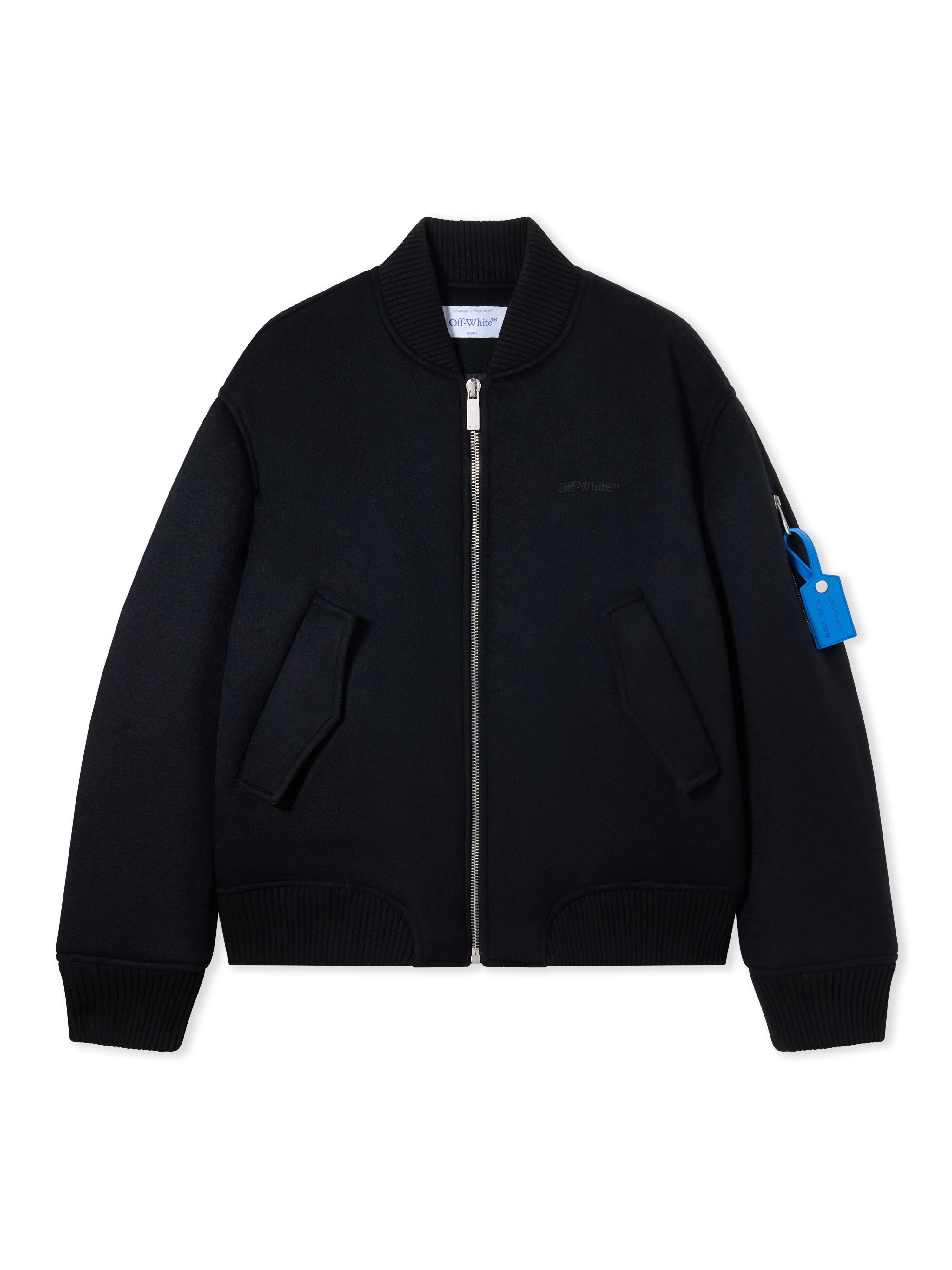 Quote Cashmere Bomber Jacket - 1